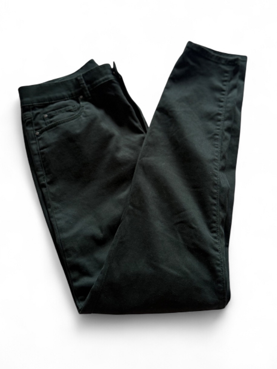 Ann Taylor The High Rise Skinny Dark Green Pants